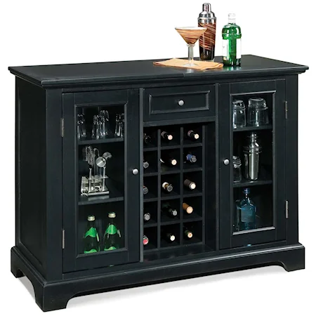 Bar Cabinet with Sliding Top